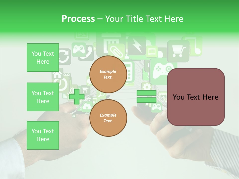 Global Glowing Connect PowerPoint Template