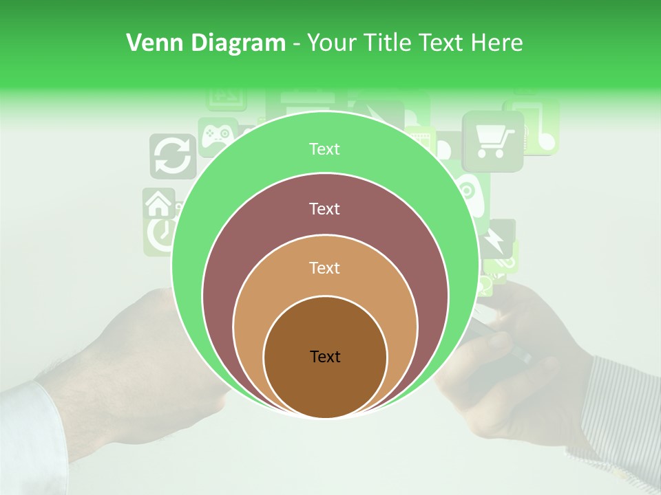 Global Glowing Connect PowerPoint Template