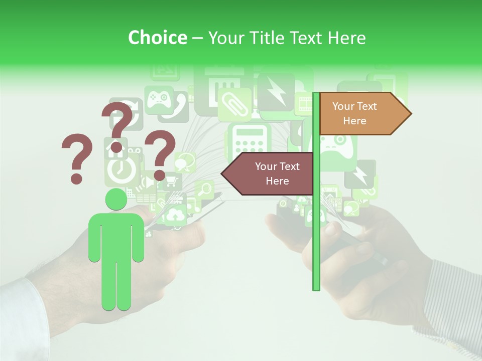 Global Glowing Connect PowerPoint Template
