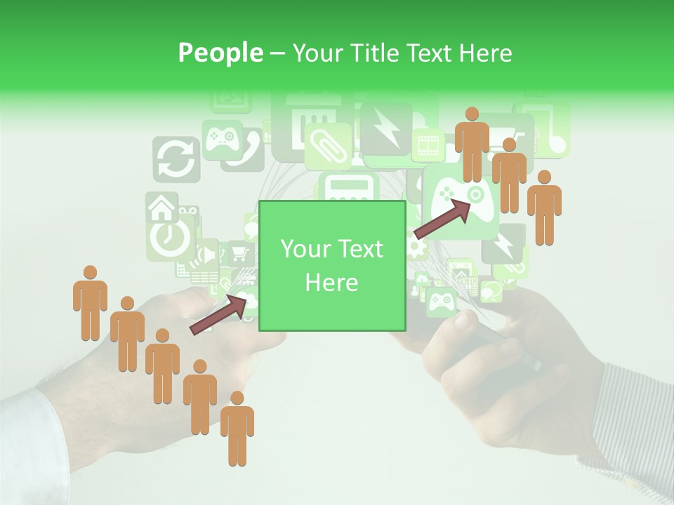 Global Glowing Connect PowerPoint Template