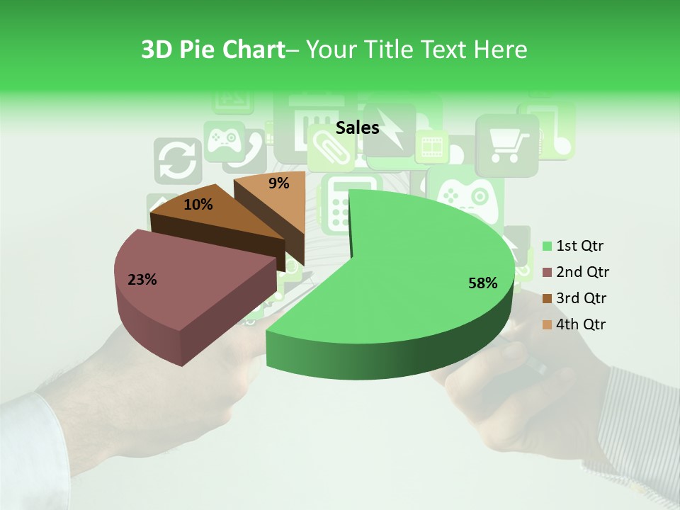 Global Glowing Connect PowerPoint Template