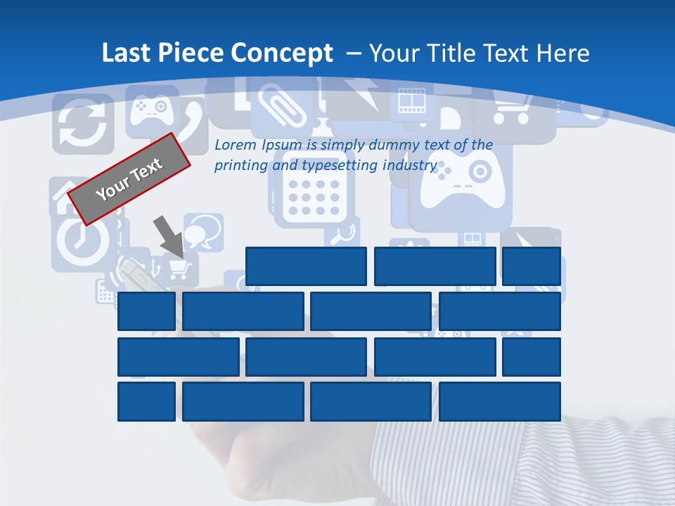 Man App Human PowerPoint Template