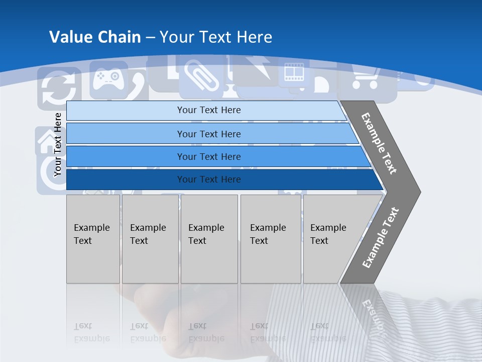 Man App Human PowerPoint Template