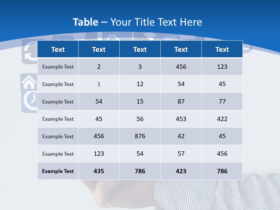Man App Human PowerPoint Template