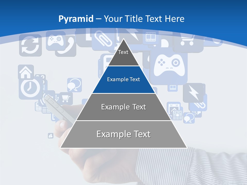 Man App Human PowerPoint Template
