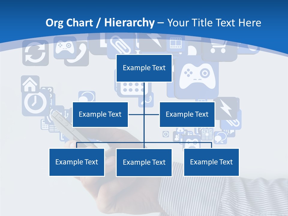 Man App Human PowerPoint Template