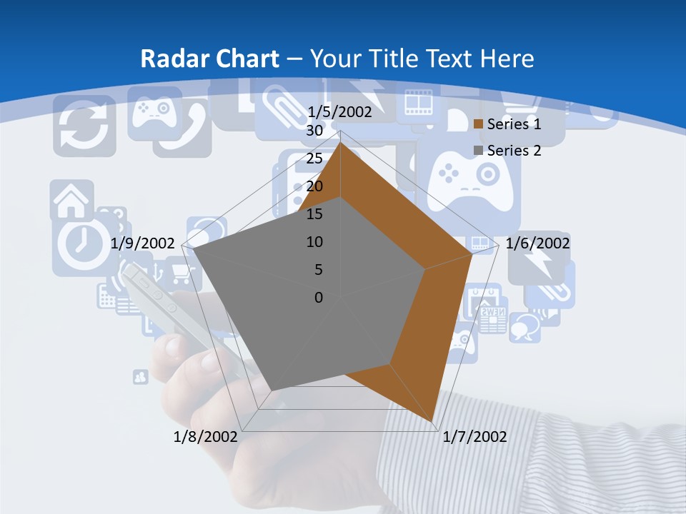 Man App Human PowerPoint Template