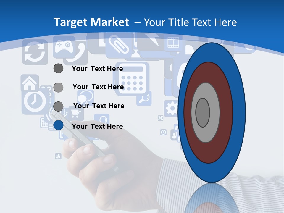 Man App Human PowerPoint Template