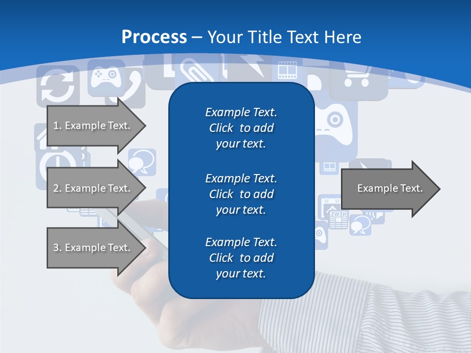 Man App Human PowerPoint Template