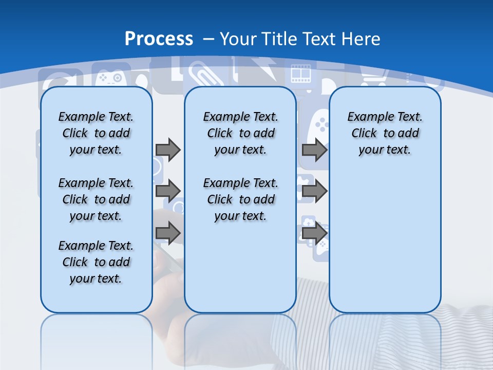 Man App Human PowerPoint Template