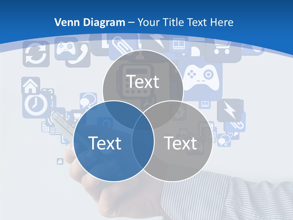 Man App Human PowerPoint Template