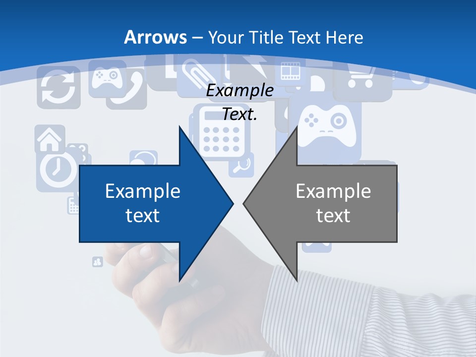 Man App Human PowerPoint Template
