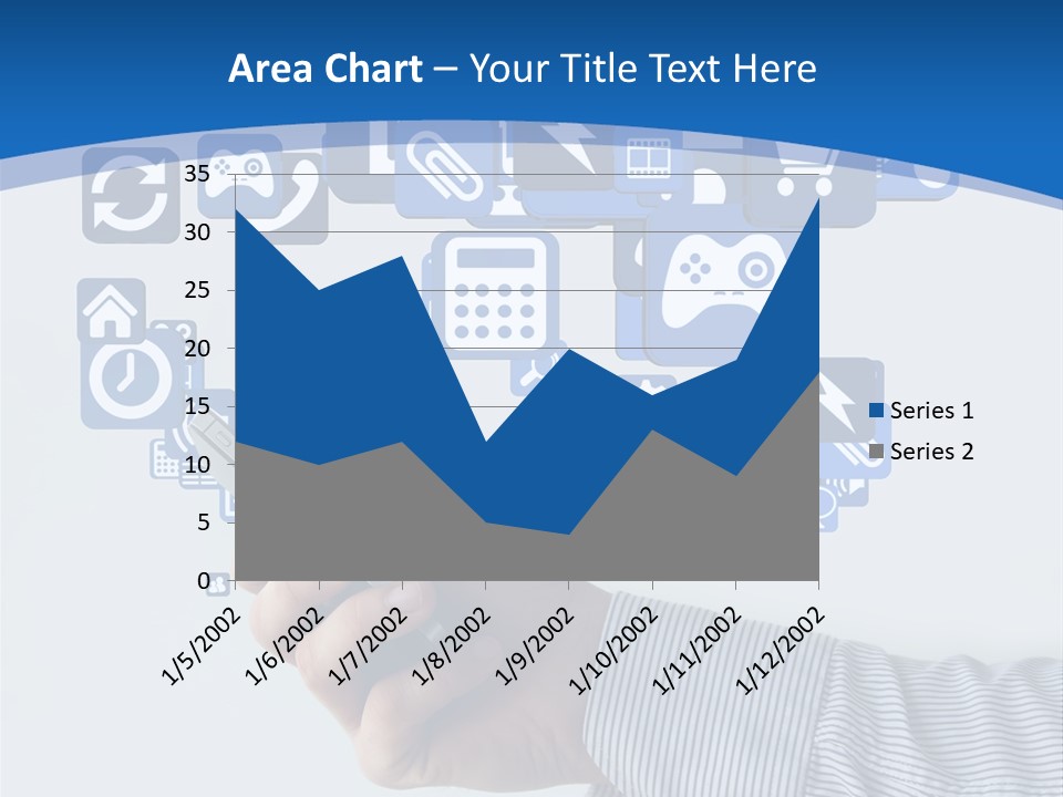 Man App Human PowerPoint Template