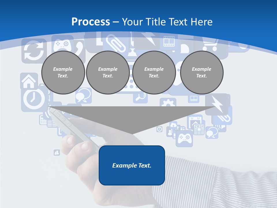 Man App Human PowerPoint Template