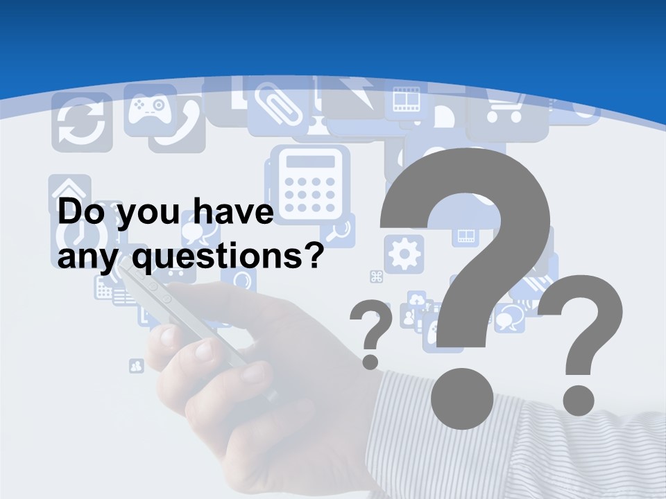 Man App Human PowerPoint Template