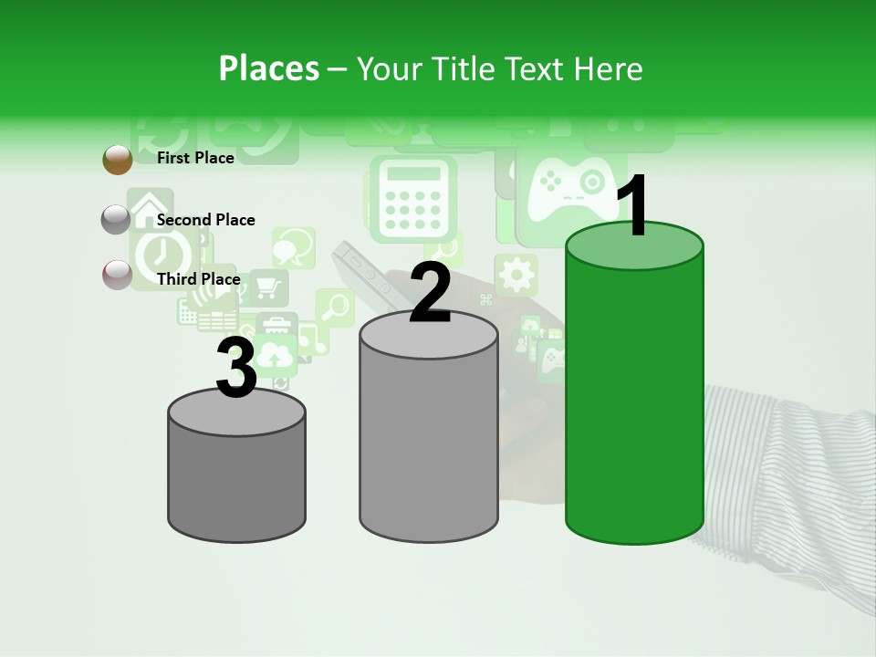 Application Like Network PowerPoint Template