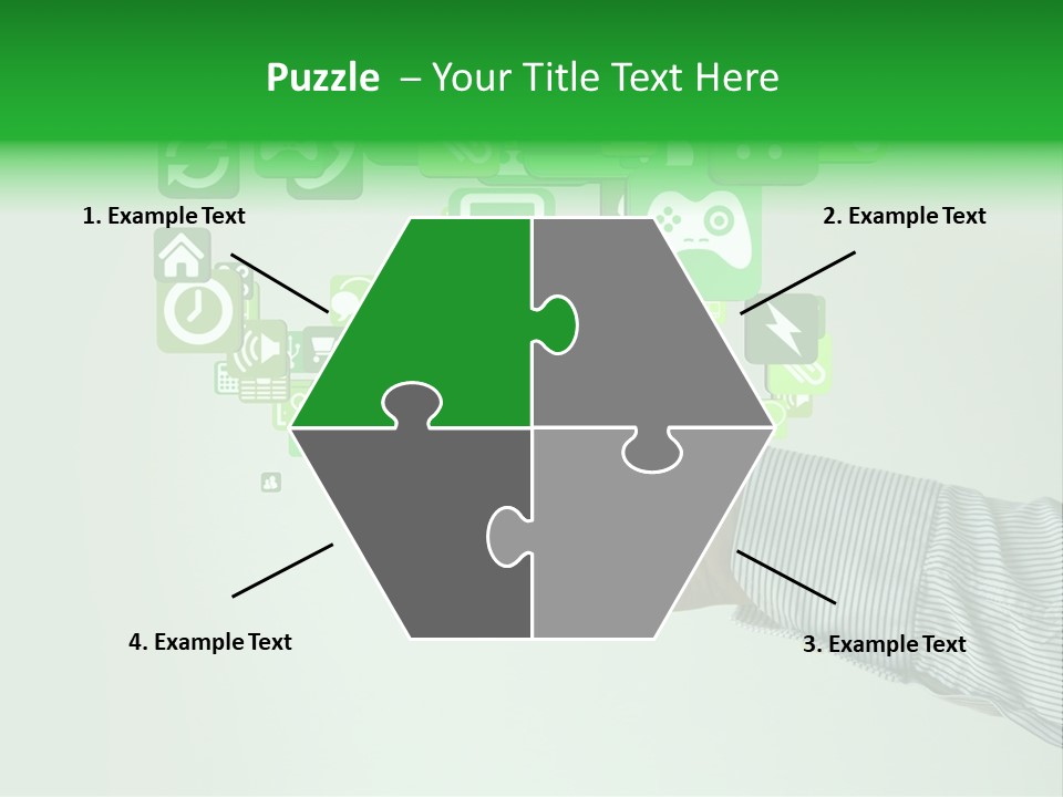 Application Like Network PowerPoint Template