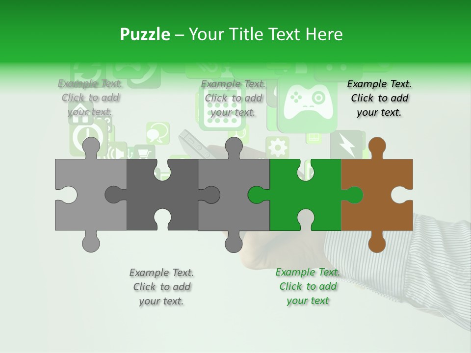 Application Like Network PowerPoint Template