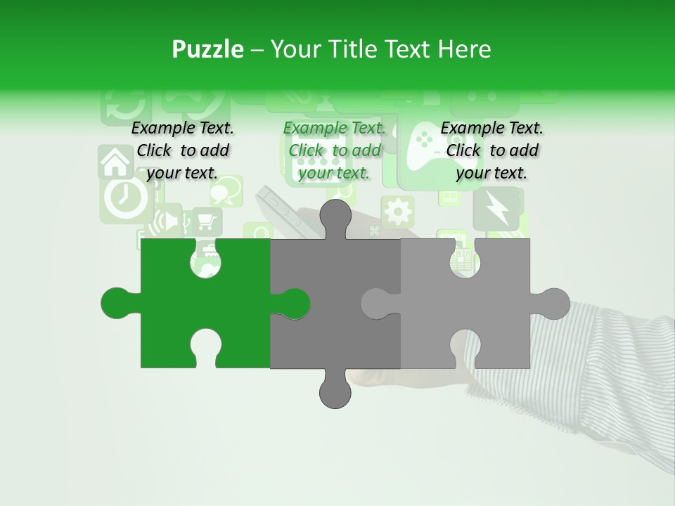 Application Like Network PowerPoint Template