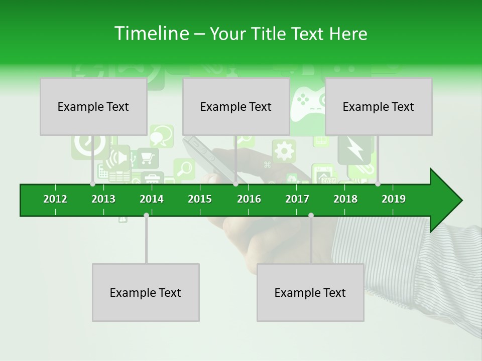 Application Like Network PowerPoint Template