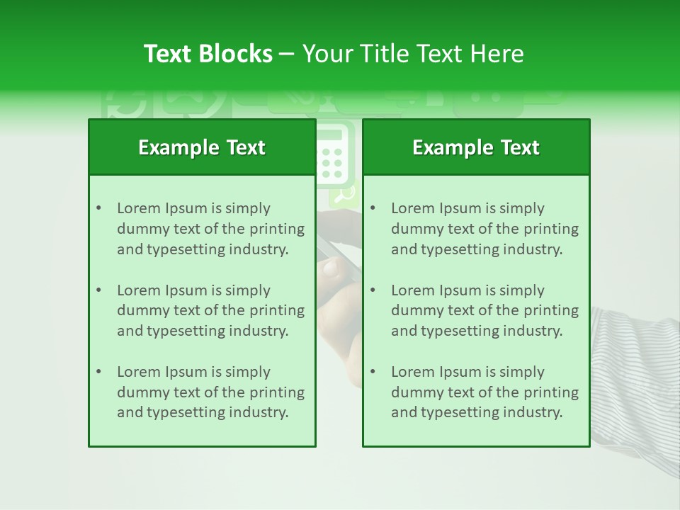 Application Like Network PowerPoint Template