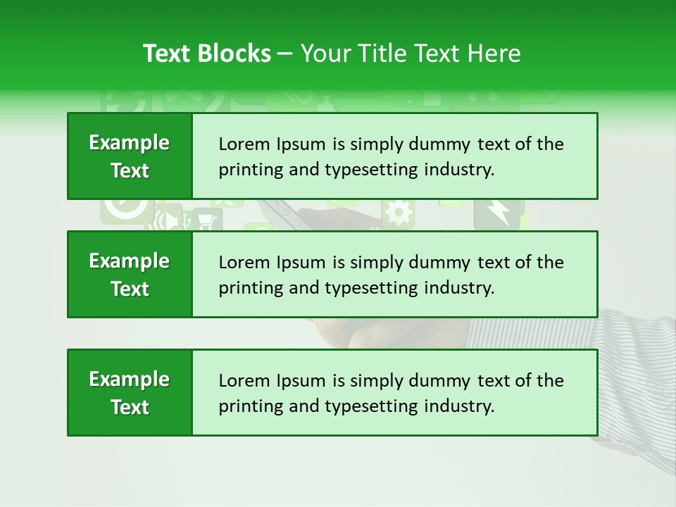 Application Like Network PowerPoint Template