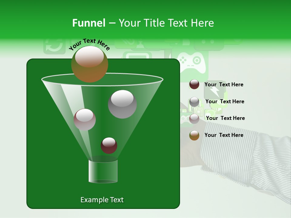 Application Like Network PowerPoint Template