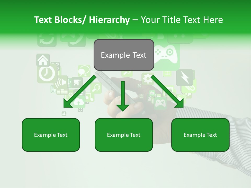 Application Like Network PowerPoint Template