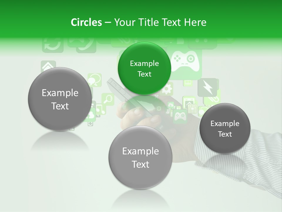 Application Like Network PowerPoint Template