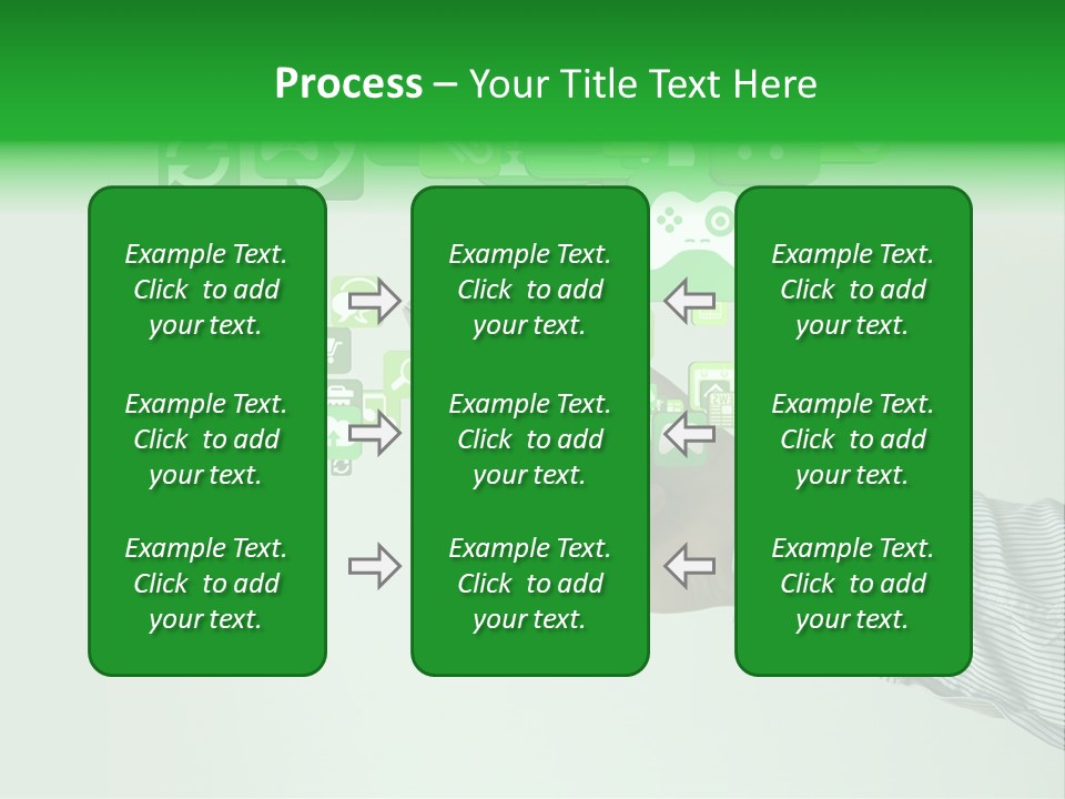 Application Like Network PowerPoint Template