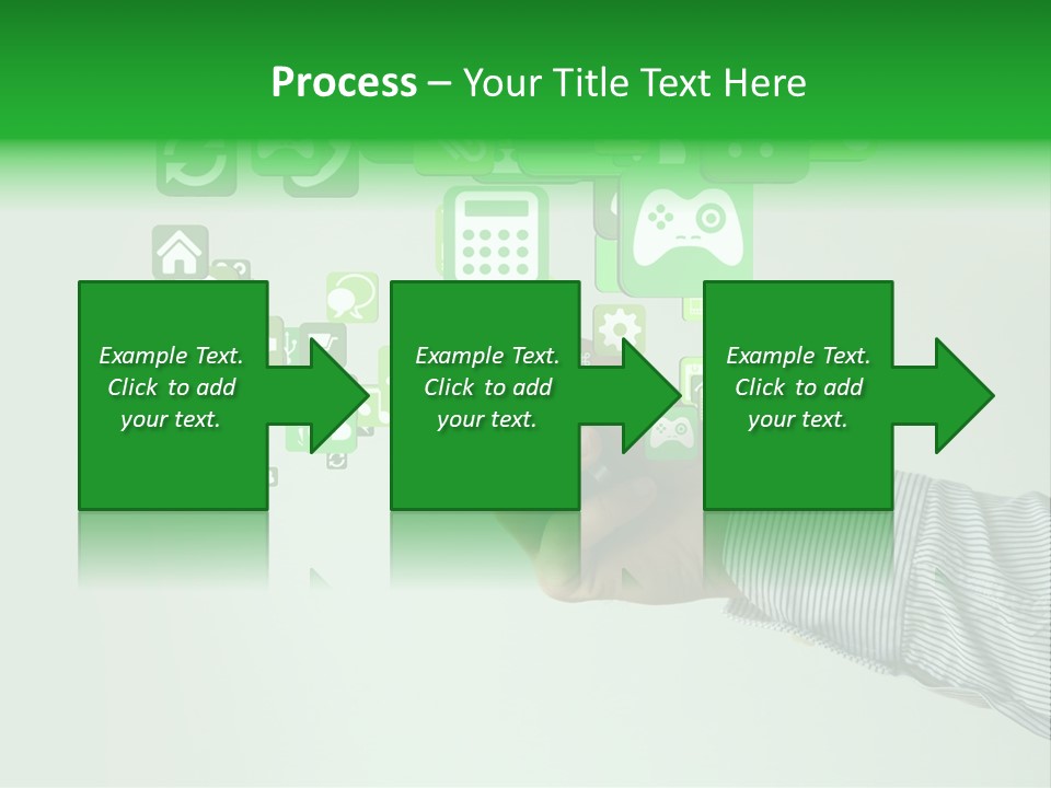 Application Like Network PowerPoint Template