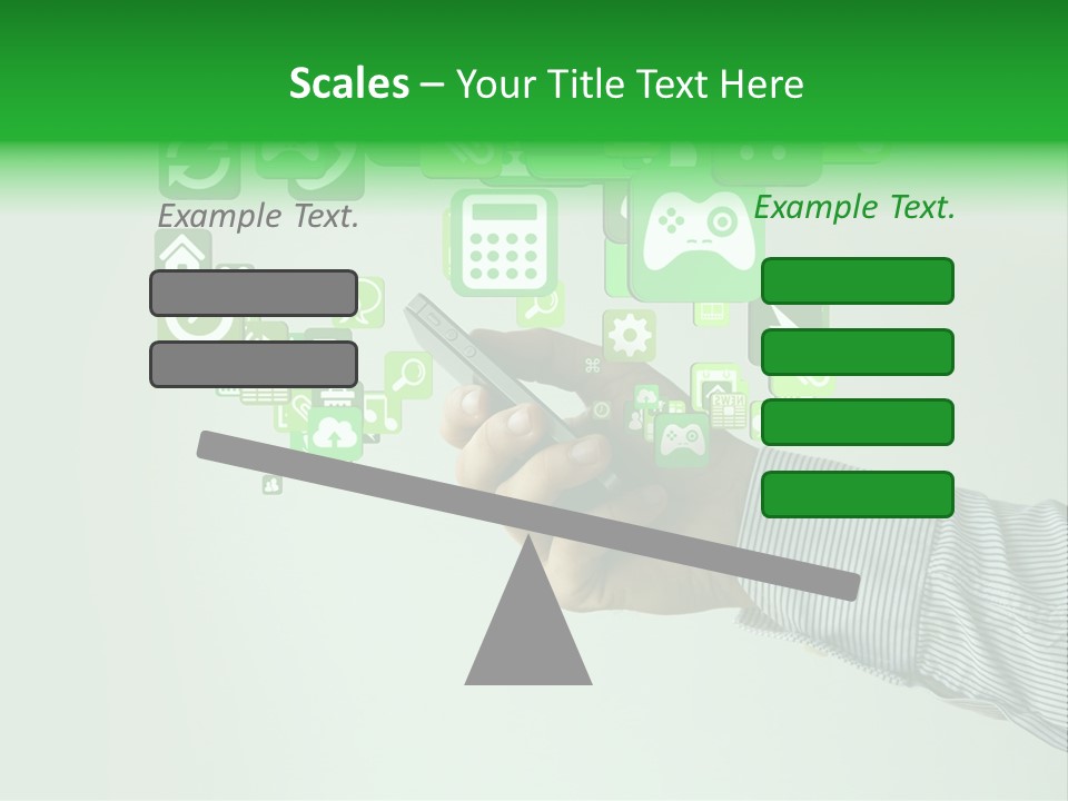 Application Like Network PowerPoint Template