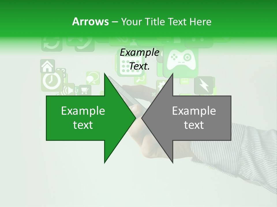 Application Like Network PowerPoint Template