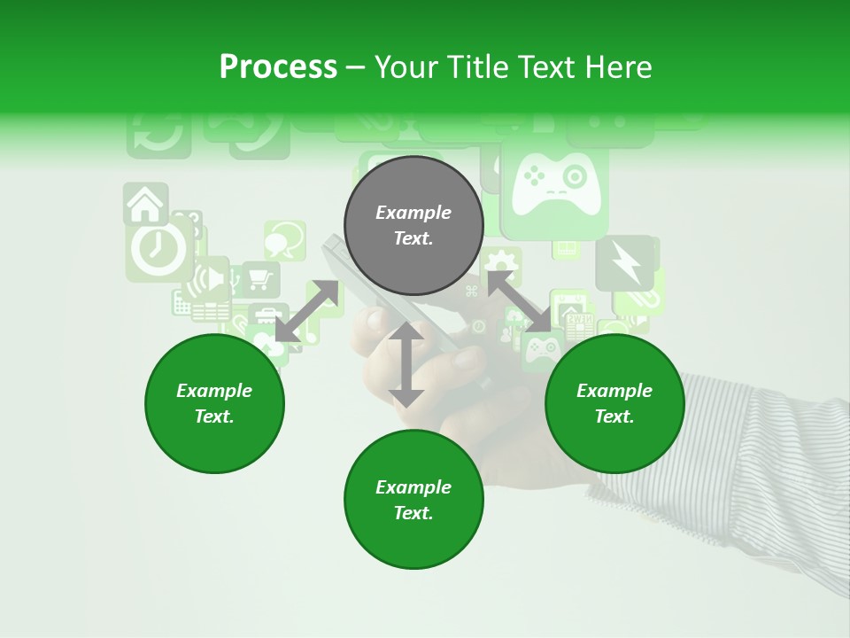 Application Like Network PowerPoint Template