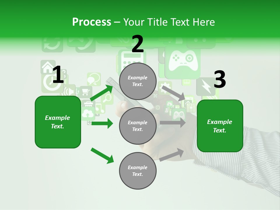 Application Like Network PowerPoint Template
