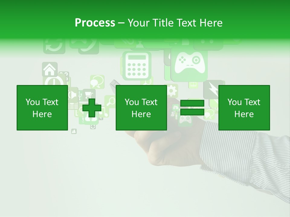 Application Like Network PowerPoint Template