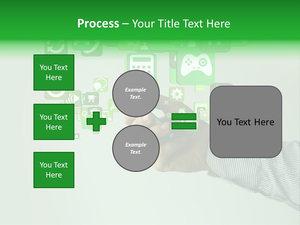 Application Like Network PowerPoint Template