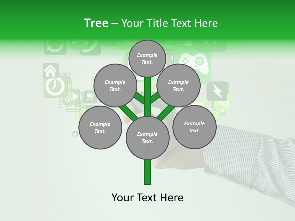 Application Like Network PowerPoint Template