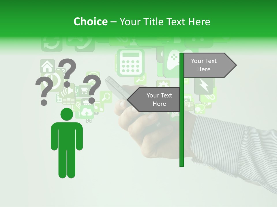 Application Like Network PowerPoint Template