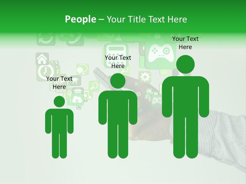 Application Like Network PowerPoint Template