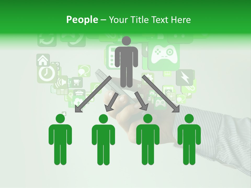 Application Like Network PowerPoint Template