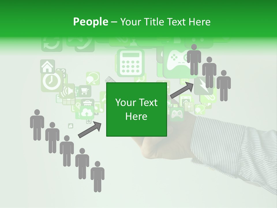 Application Like Network PowerPoint Template