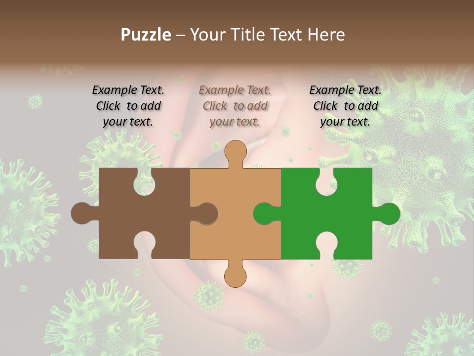 Transmitted Discharge Dangerous PowerPoint Template