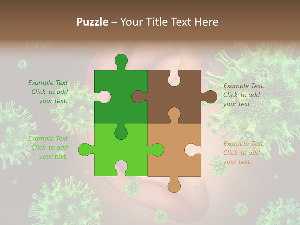 Transmitted Discharge Dangerous PowerPoint Template