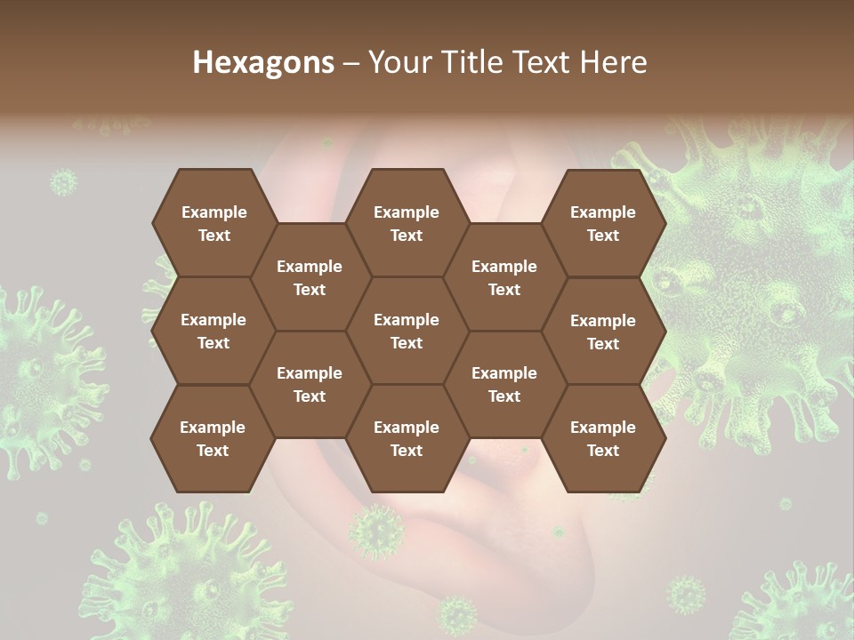 Transmitted Discharge Dangerous PowerPoint Template