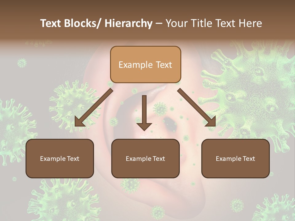 Transmitted Discharge Dangerous PowerPoint Template