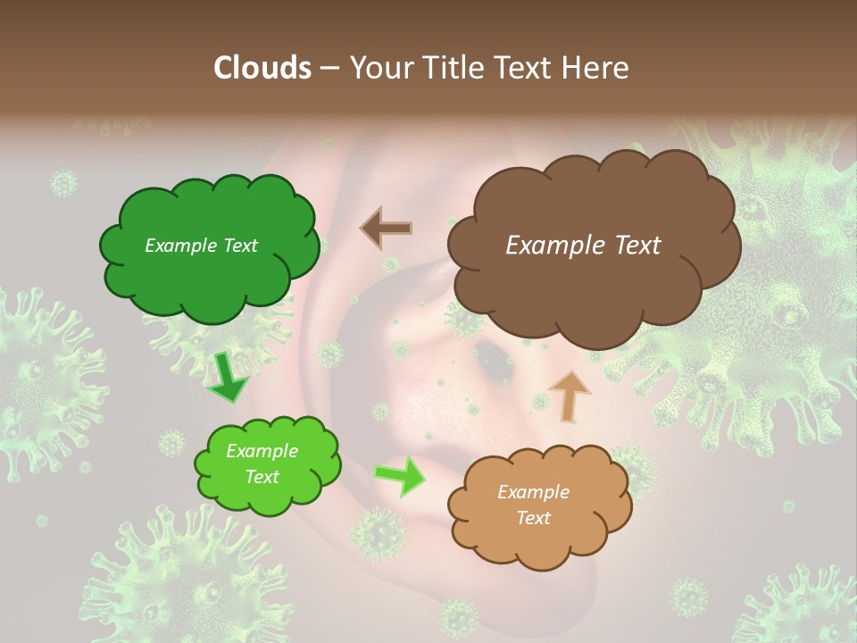 Transmitted Discharge Dangerous PowerPoint Template