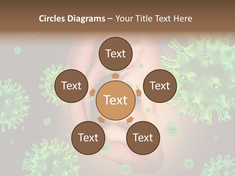 Transmitted Discharge Dangerous PowerPoint Template