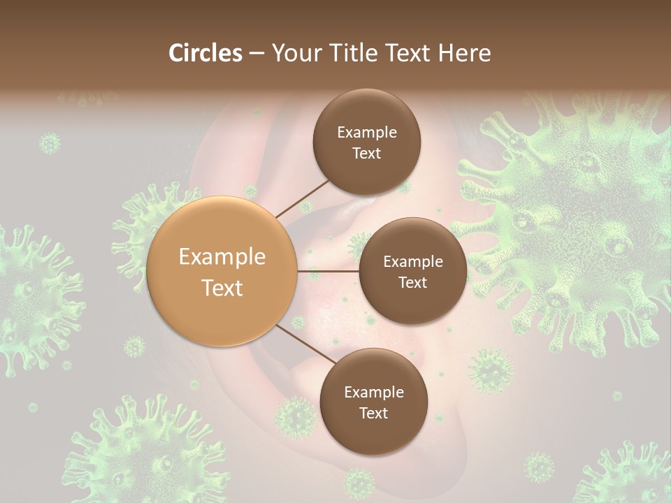 Transmitted Discharge Dangerous PowerPoint Template