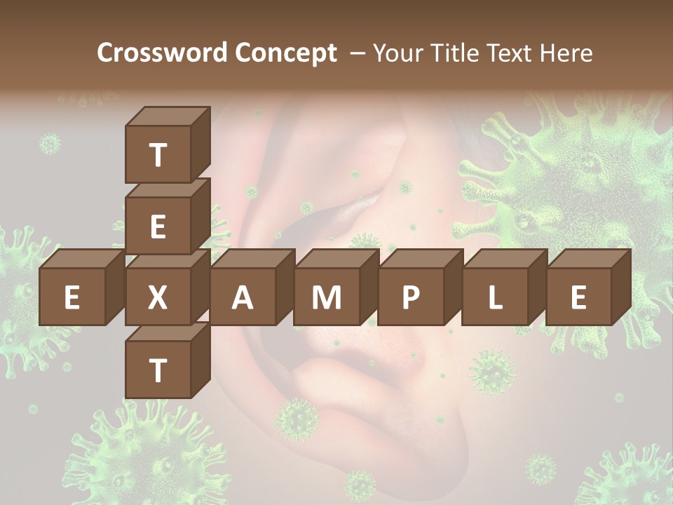 Transmitted Discharge Dangerous PowerPoint Template